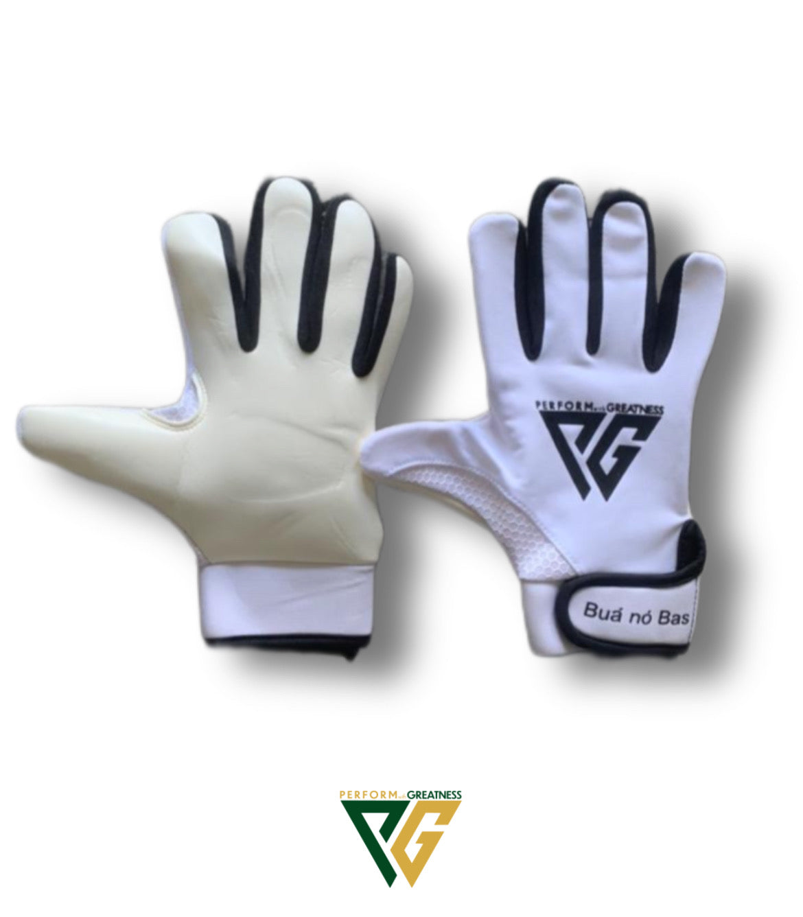 Junior PWG Strapped White Gloves