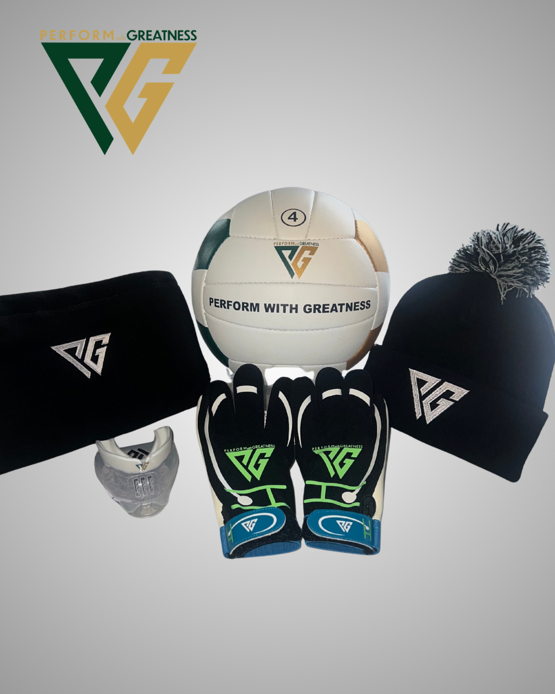Gift Set (Ball, Hat, Snood, Gloves &amp; Gumshield)